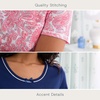 image:imageCarole Hochman Womens 2Pack Sleep amp Lounge Shirt  100 Cotton Short Sleeve Sleepshirt  Soft amp Breathable Nightgown DressMedieval Blue