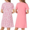 image:imageCarole Hochman Womens 2Pack Sleep amp Lounge Shirt  100 Cotton Short Sleeve Sleepshirt  Soft amp Breathable Nightgown DressPapaya