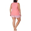 image:imageCarole Hochman Womens 4Piece 100 Cotton Pajama Set  VNeck TShirt Tank Capri Pants amp Shorts with Drawstring amp PocketsPink