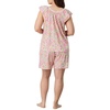 image:imageCarole Hochman Womens Short Sleeve Pajama Top amp Bermuda Shorts Set  100 Cotton Jersey  Breathable Sleepwear amp LoungewearParfait Pink Floral