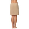 image:imageCarole Hochman Soft Stretch Anti Cling 19 Inch Half Slip Skirt for WomenNude