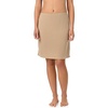 image:imageCarole Hochman Soft Stretch Anti Cling 19 Inch Half Slip Skirt for WomenNude