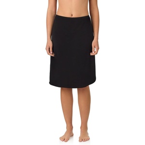 image:imageCarole Hochman Soft Stretch Anti Cling 23 Inch Half Slip Skirt for WomenBlack